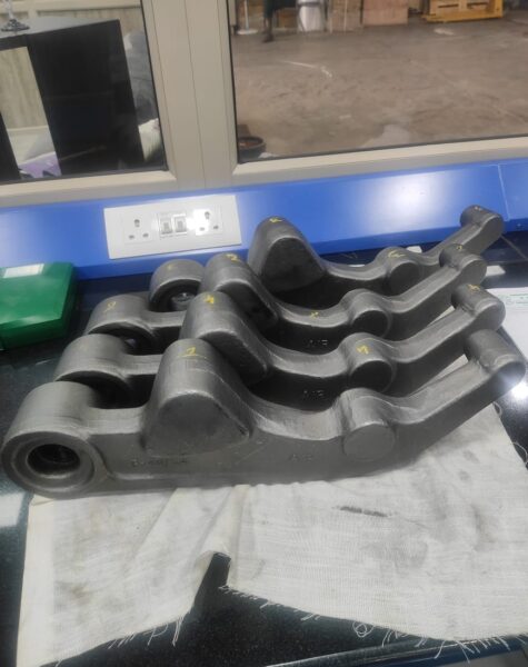 Industrial metal components and formed parts for manufacturing